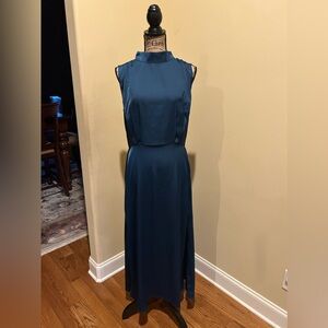 Blue dress sleeveless size large